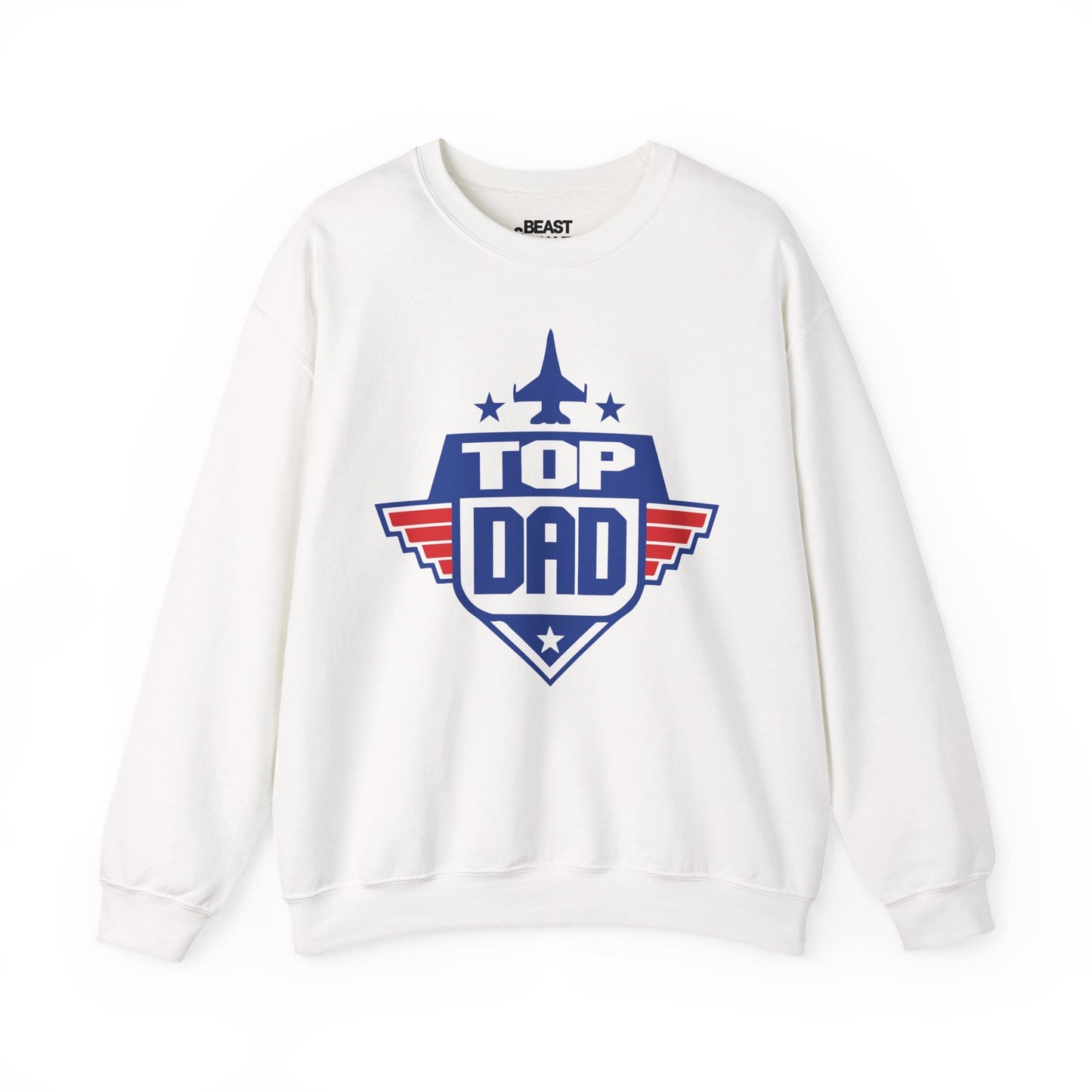 top dad sweatshirt white sweatshirt Father's Day gift idea