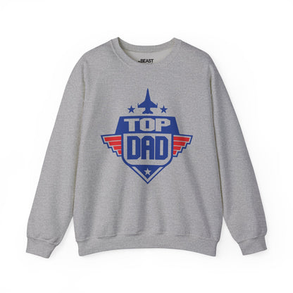 top dad sweatshirt sport grey sweatshirt Father's Day gift idea