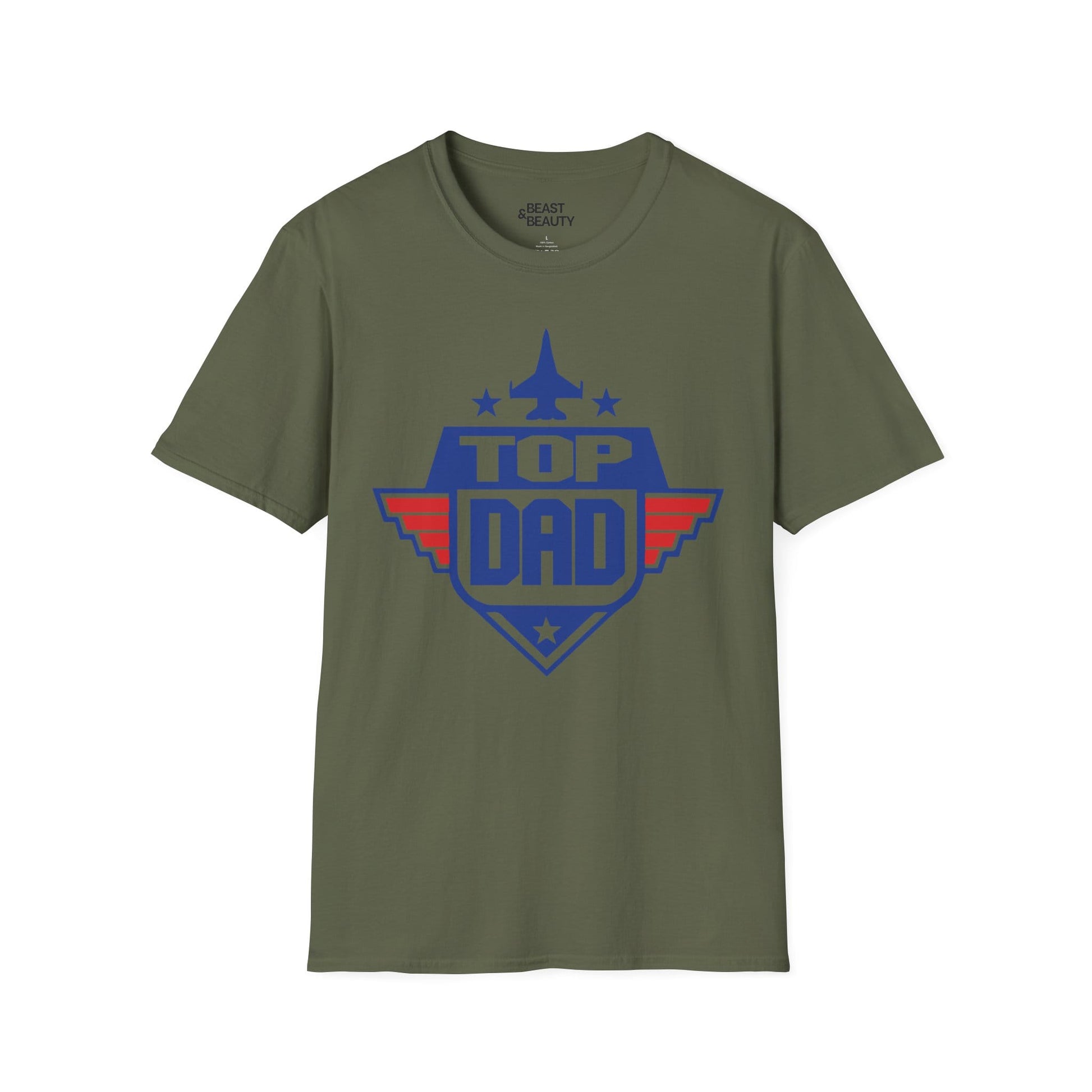 top dad t-shirt t-shirt fourth colour product image