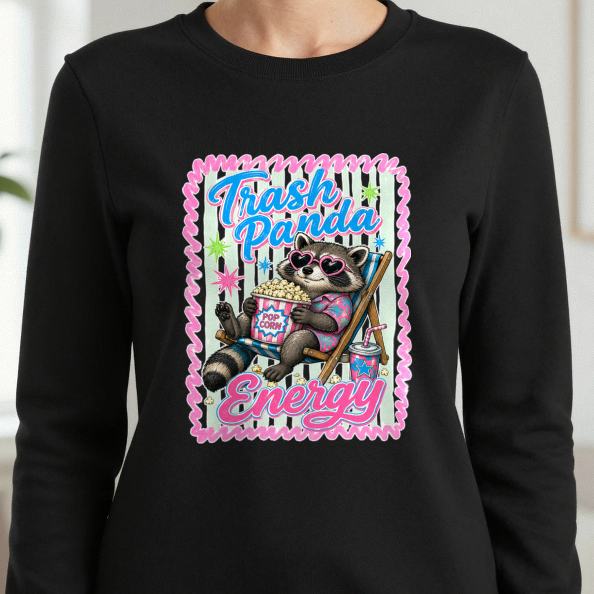Trash Panda Energy T-Shirt & Sweatshirt in another colour