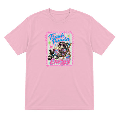 Trash Panda Energy T-Shirt & Sweatshirt T-Shirt in Light Pink