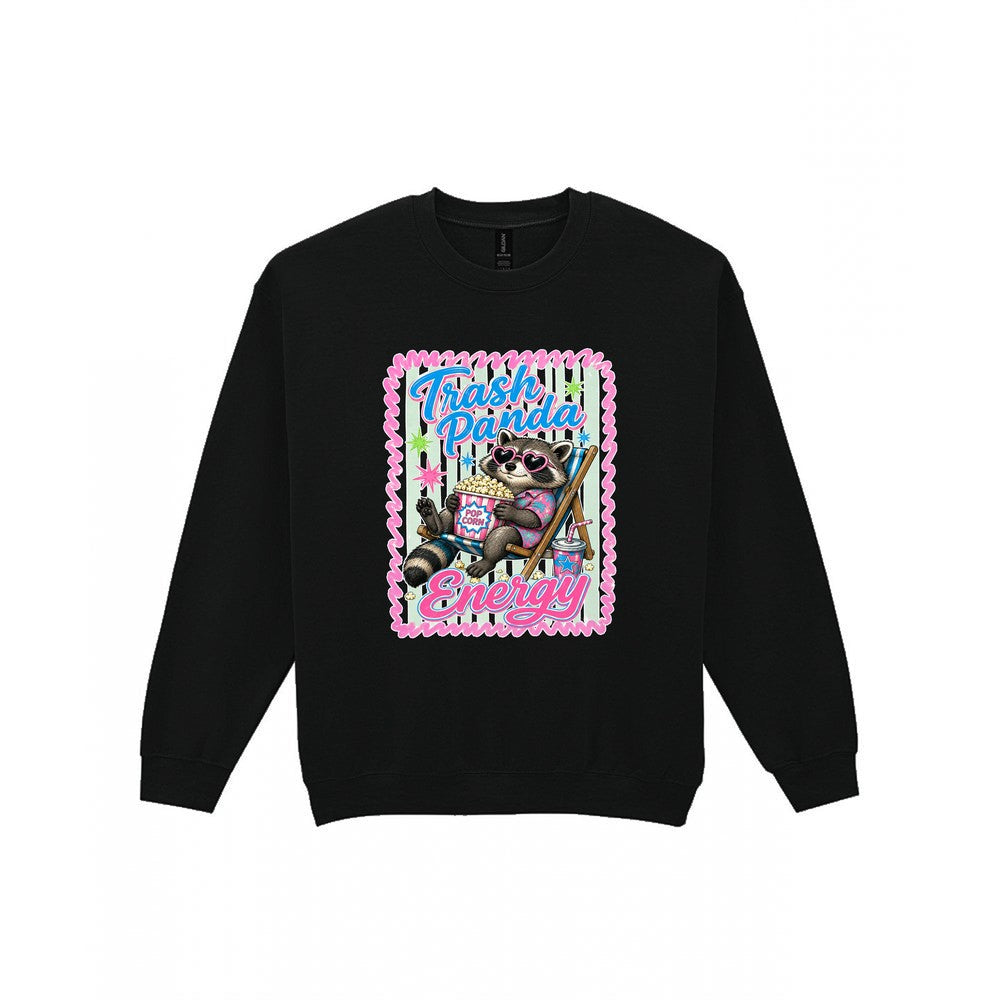 Trash Panda Energy T-Shirt & Sweatshirt Sweatshirt in Black