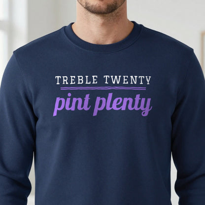 Treble Twenty Pint Plenty Funny Darts T-Shirt & Sweatshirt in another colour