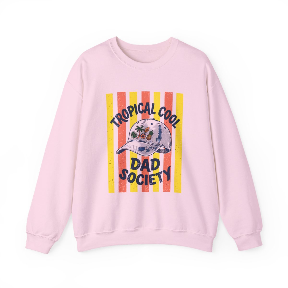 Tropical Cool Dad Society Summer Sweatshirt - funny sweatshirt by Cheeky Business