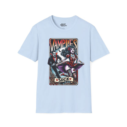vampires suck gothic tarot t-shirt t-shirt fifth colour product image