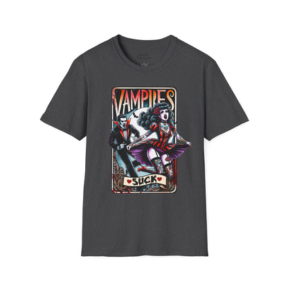 vampires suck gothic tarot t-shirt t-shirt third colour product image