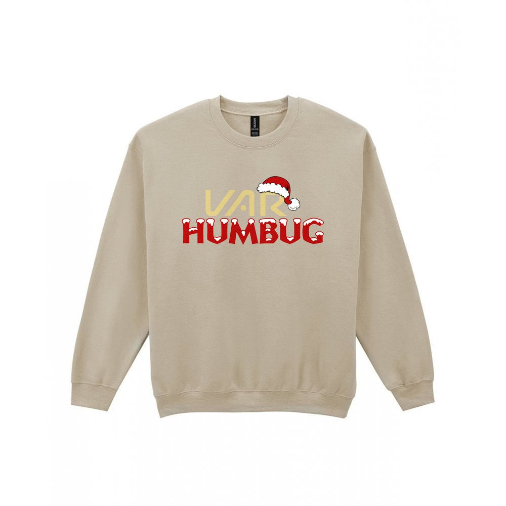 VAR Humbug Christmas T-Shirt & Sweatshirt Sweatshirt in Sand