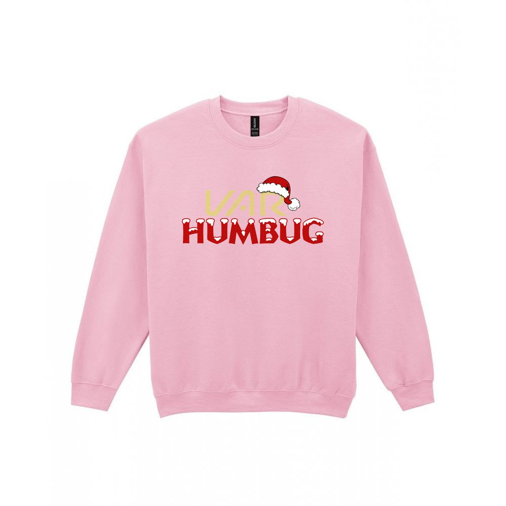VAR Humbug Christmas T-Shirt & Sweatshirt Sweatshirt in Light Pink