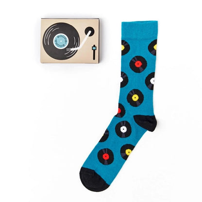 vinyl record socks socks second colour product image