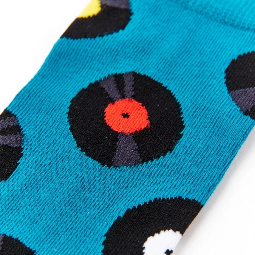 vinyl record socks socks front product image