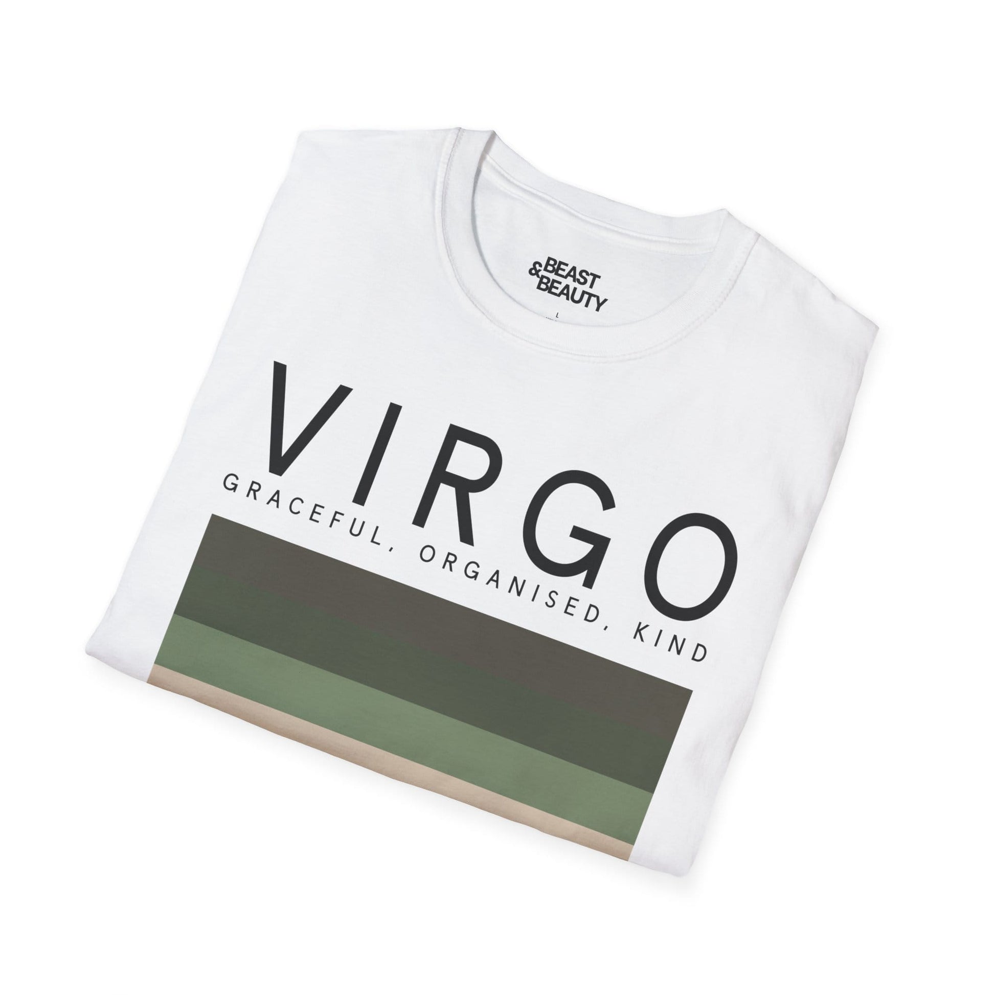virgo zodiac graphic t-shirt t-shirt fourth colour product image