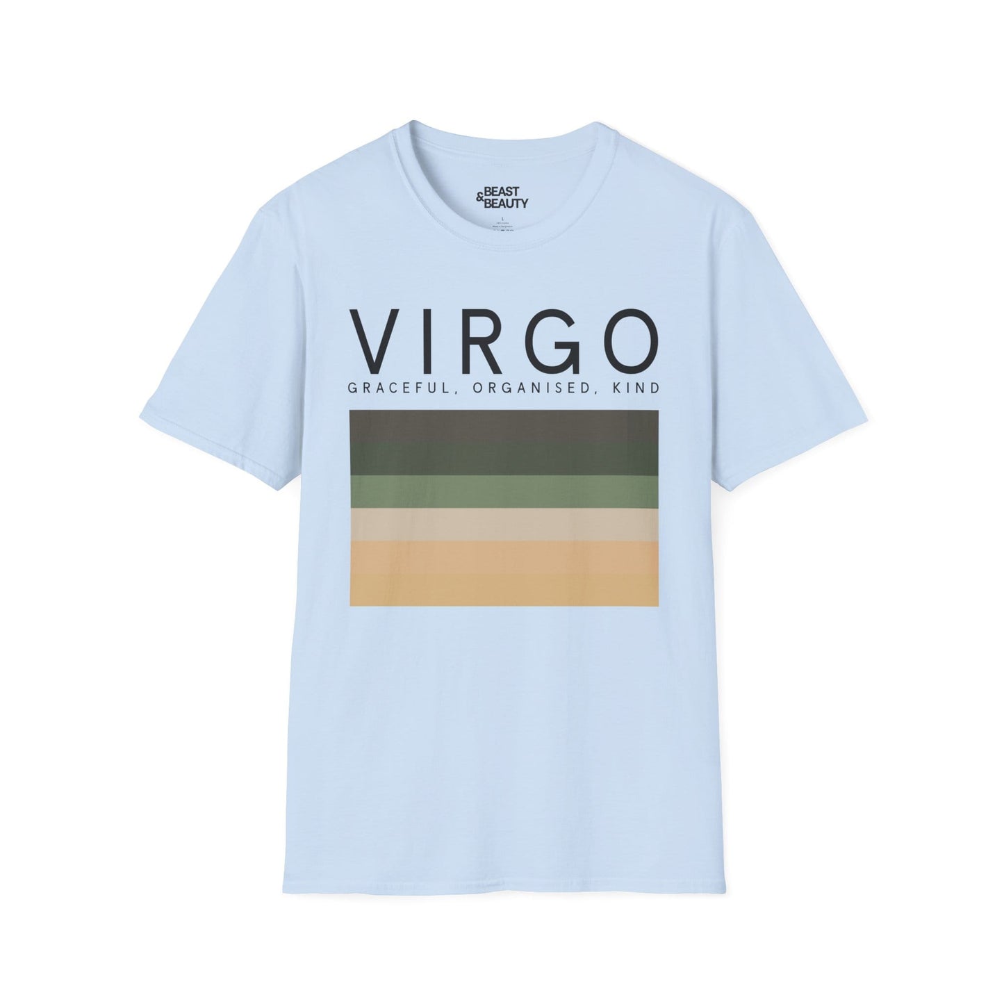 virgo zodiac graphic t-shirt t-shirt second colour product image