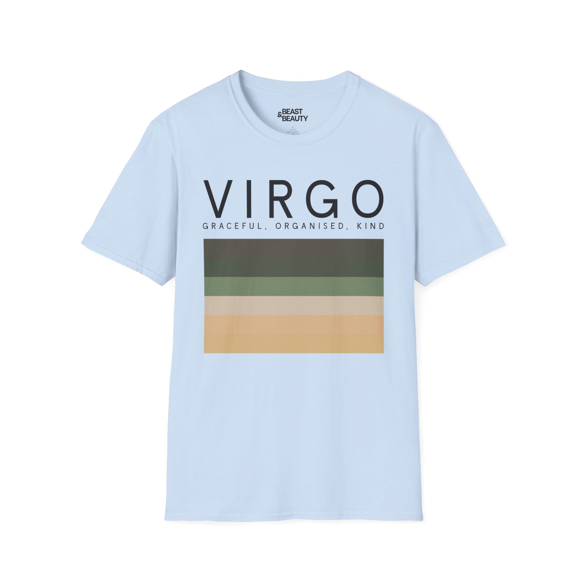 virgo zodiac graphic t-shirt t-shirt second colour product image