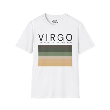 virgo zodiac graphic t-shirt t-shirt front product image