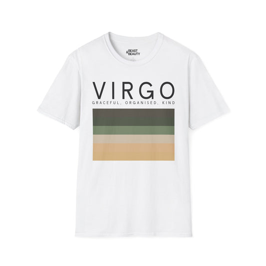 virgo zodiac graphic t-shirt t-shirt front product image