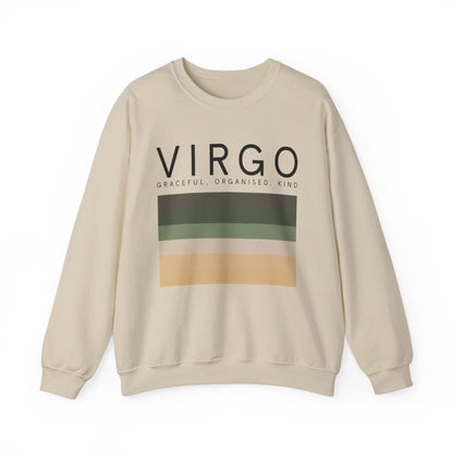 Virgo Zodiac Sign Adult Sweatshirt - funny sweatshirt by Cheeky Business