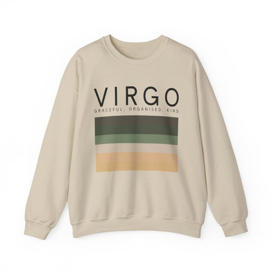 Virgo Zodiac Sign Adult Sweatshirt - funny sweatshirt by Cheeky Business