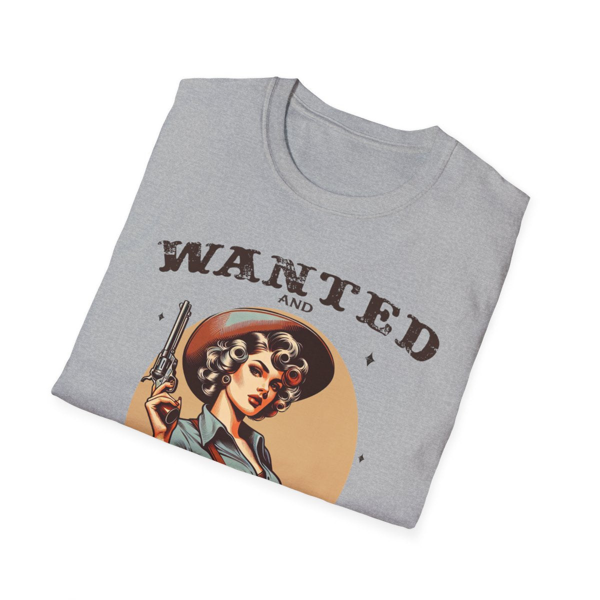 Wanted & Wild Cowgirl T-Shirt - funny t-shirt by Cheeky Business