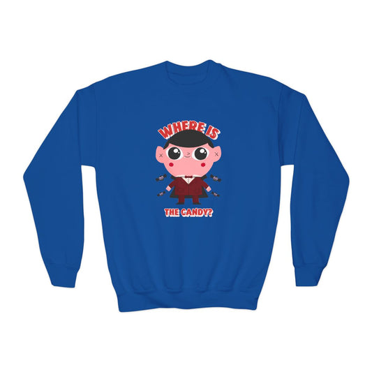 Where Is The Candy Kids Halloween Sweatshirt