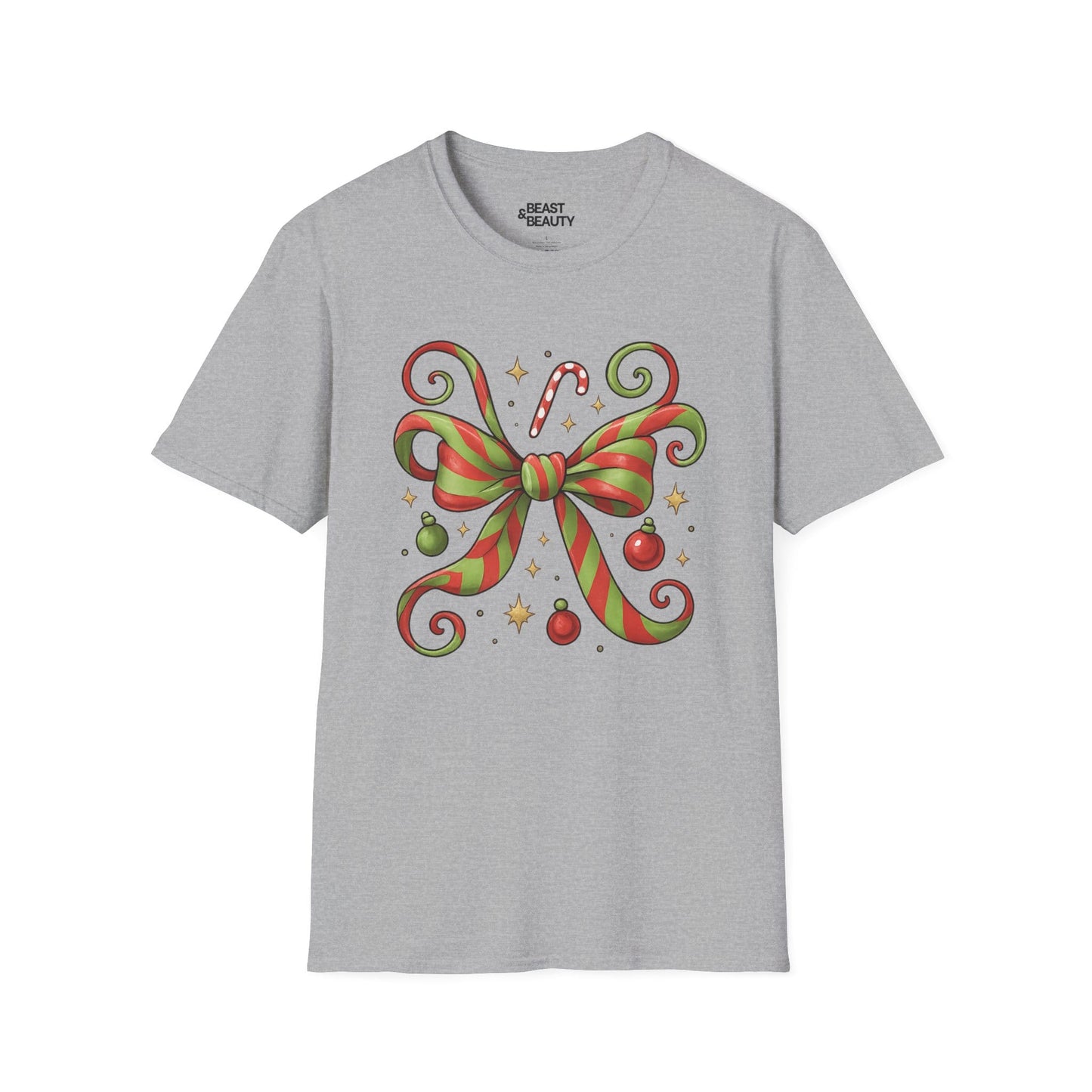 whoville bow t-shirt sport grey t-shirt coquette gift idea
