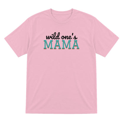 Wild One's Mama Mum Sweatshirt & T-Shirt T-Shirt in Light Pink