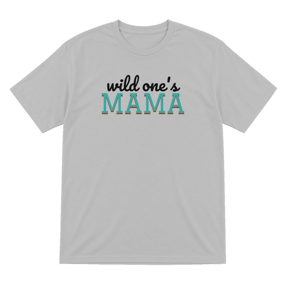 Wild One's Mama Mum Sweatshirt & T-Shirt T-Shirt in Sport Grey