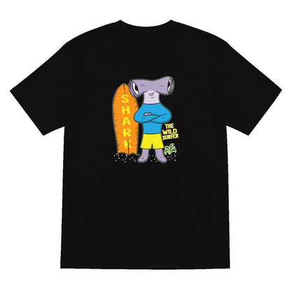 Kids Wild Surfer Shark T-Shirt & Sweatshirt T-Shirt in Black