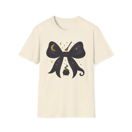 Witchy Bow T-Shirt - funny t-shirt by Cheeky Business