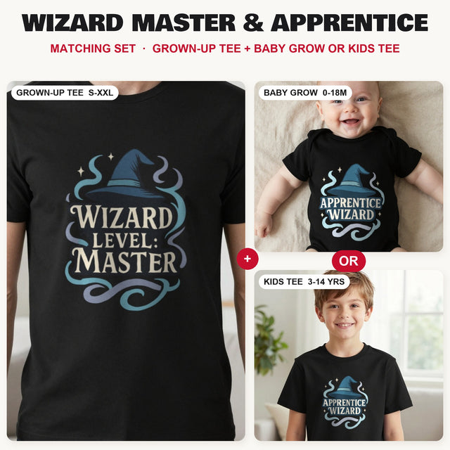 Wizard Master & Apprentice Matching Set