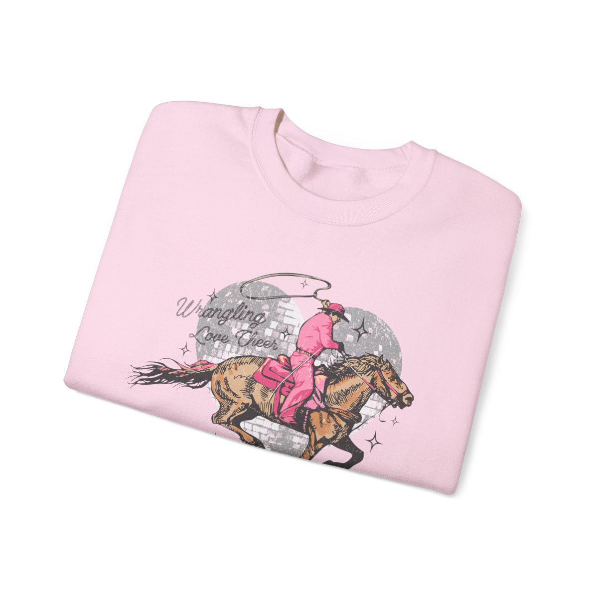 Wrangling Love Cowboy Sweatshirt - funny sweatshirt by Cheeky Business