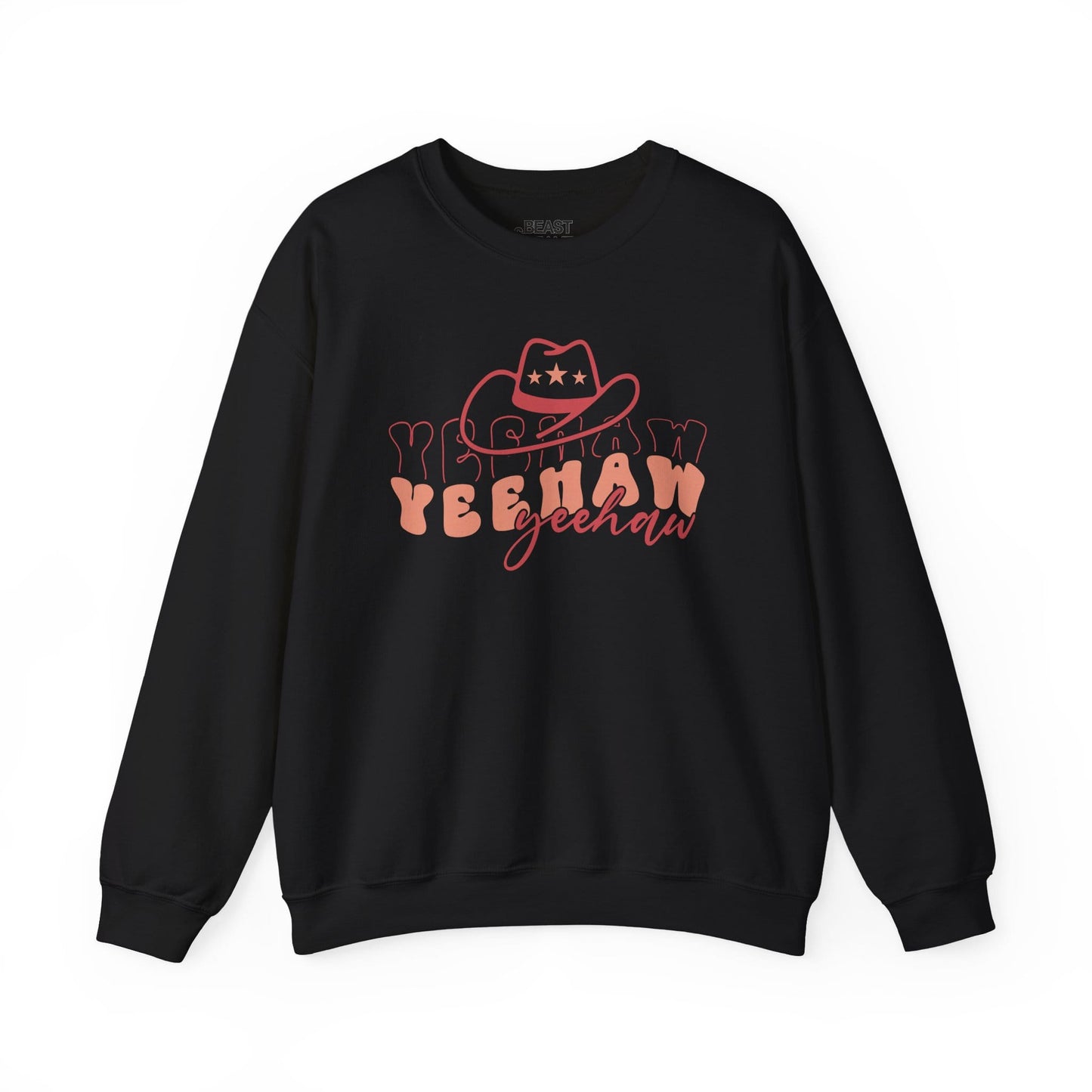 yeehaw western sweatshirt black sweatshirt cowgirl gift idea