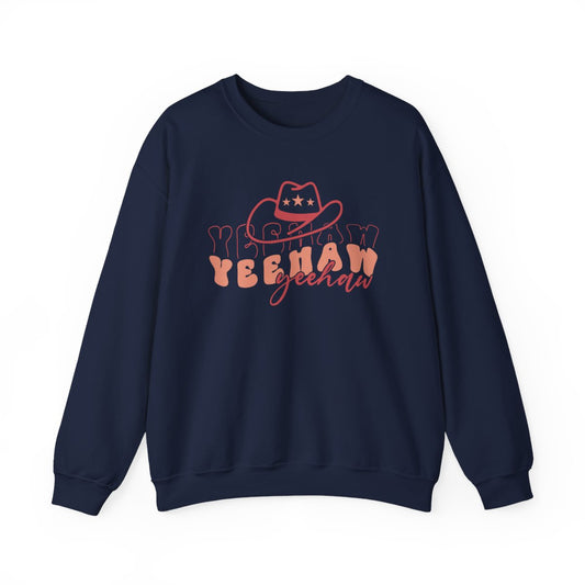 Yeehaw Western Sweatshirt - funny sweatshirt by Cheeky Business