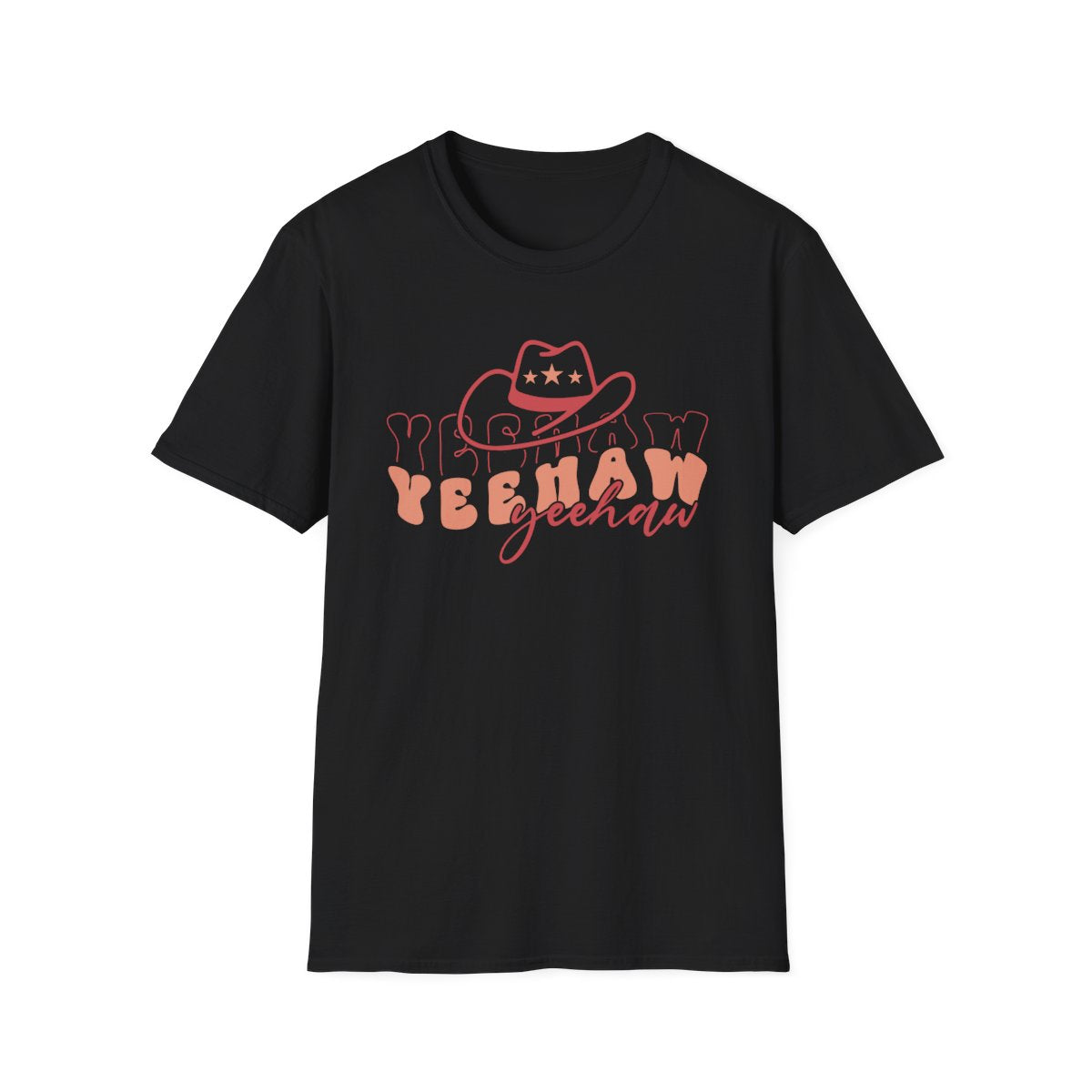 Yeehaw Yeehaw Cowgirl T-Shirt - funny t-shirt by Cheeky Business