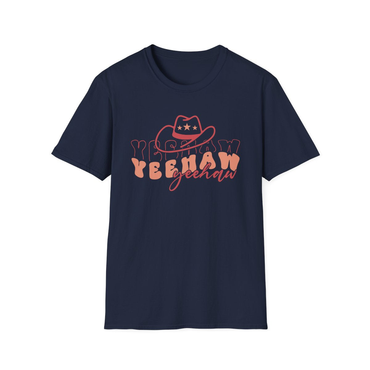 Yeehaw Yeehaw Cowgirl T-Shirt - funny t-shirt by Cheeky Business