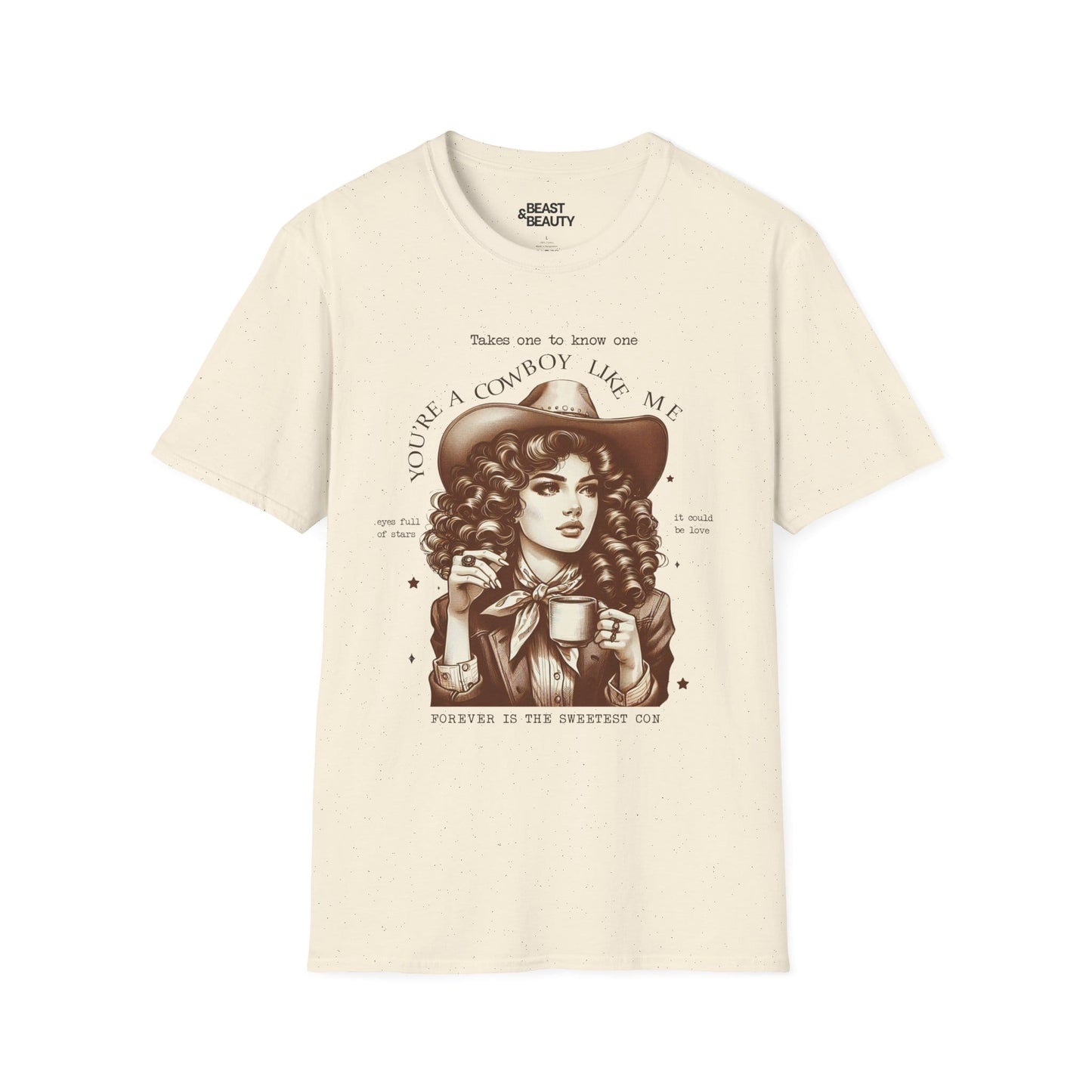 you re a cowboy like me t-shirt natural t-shirt cowgirl gift idea