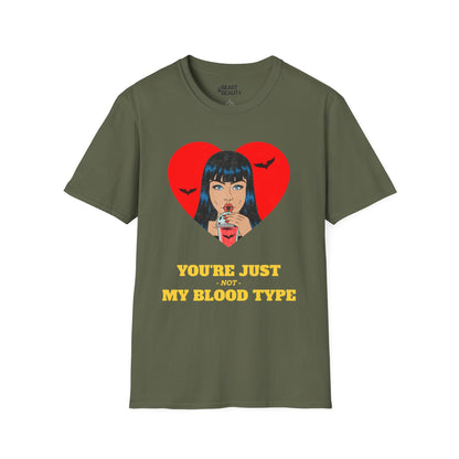 you're just not my blood type halloween t-shirt t-shirt third colour product image