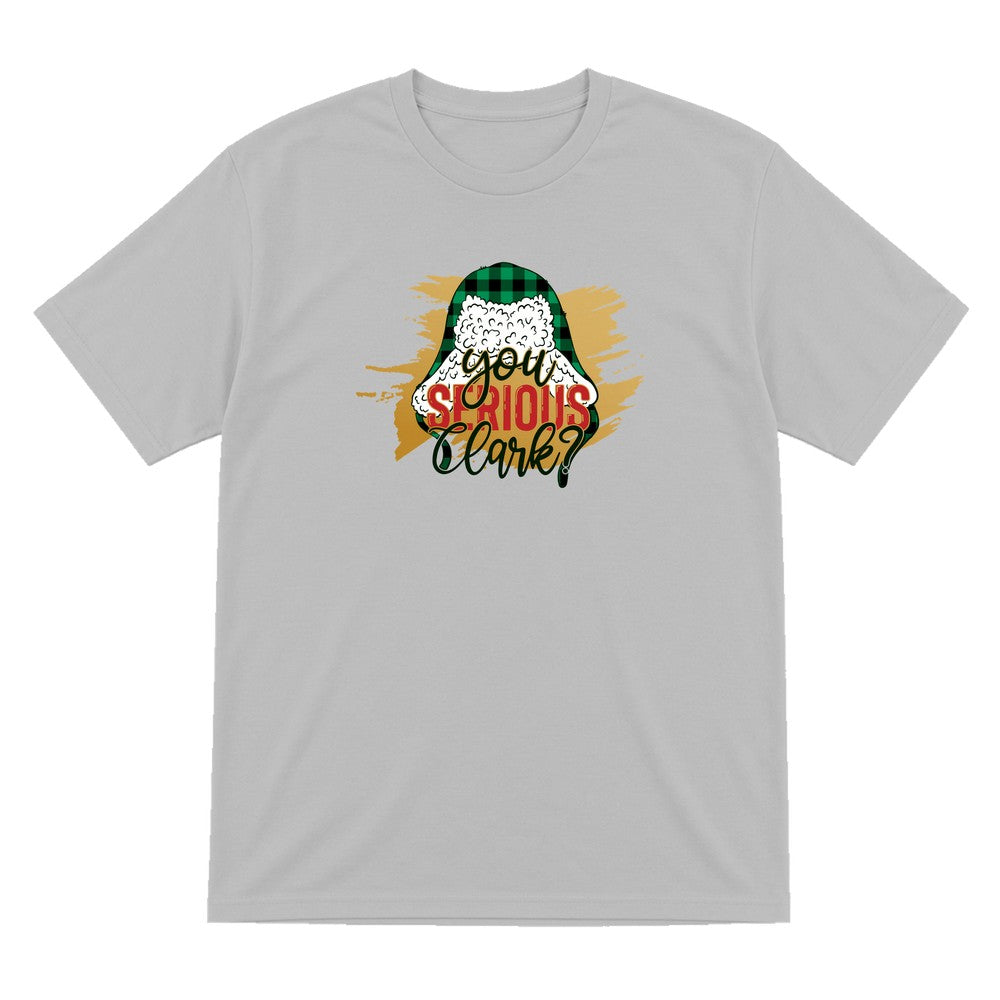 You Serious Clark Christmas T-Shirt & Sweatshirt T-Shirt in Sport Grey