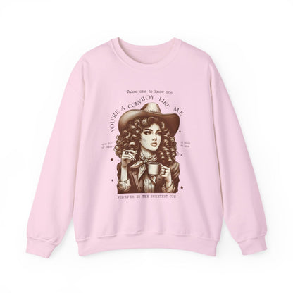 You're a Cowboy Like Me Sweatshirt - funny sweatshirt by Cheeky Business