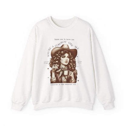 You're a Cowboy Like Me Sweatshirt - funny sweatshirt by Cheeky Business
