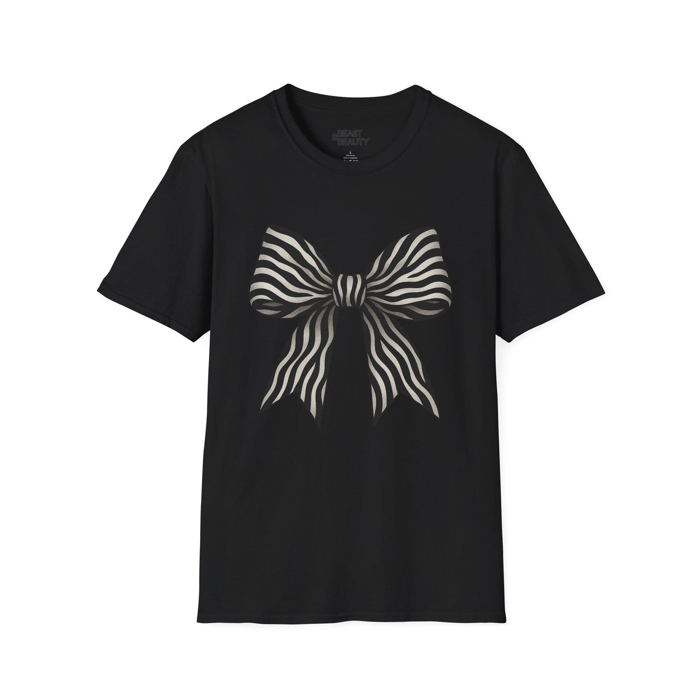 Zebra Bow T-Shirt t-shirt product image 5 from Beast and Beauty