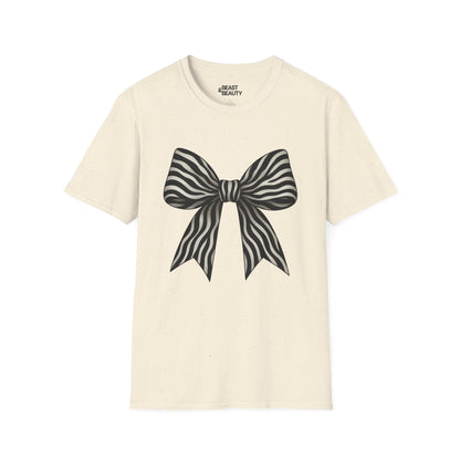 Zebra Bow T-Shirt t-shirt product image 4 from Beast and Beauty