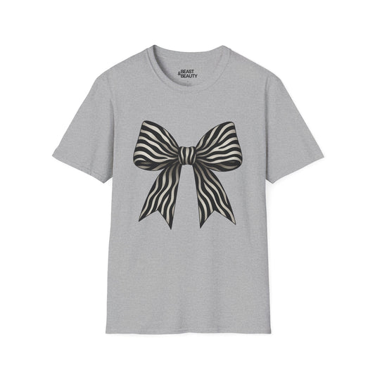 Zebra Bow T-Shirt t-shirt product image 2 from Beast and Beauty
