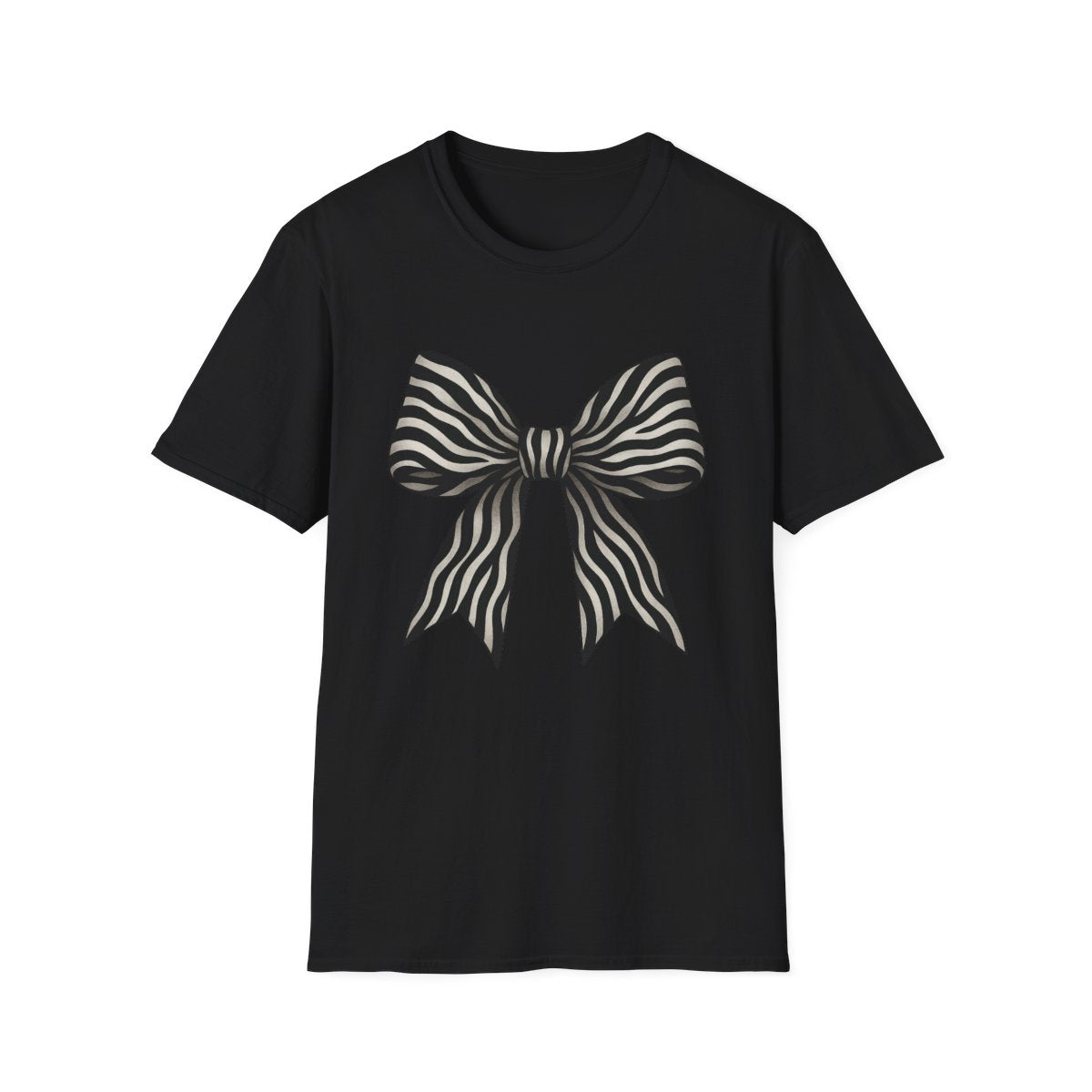 Zebra Bow T-Shirt - funny t-shirt by Cheeky Business